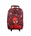 Sac à dos à roulettes Marvel Spider-Man Noir Toile d'araignée