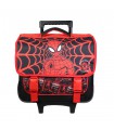 Cartable à roulettes 38 cm Spider-Man Noir