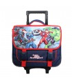 BAGTROTTER Cartable à roulettes 38 cm Marvel Avengers Multicolore