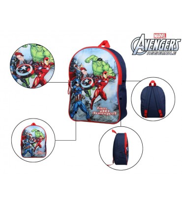 Sac à dos goûter Marvel Avengers 31 cm Multicolore